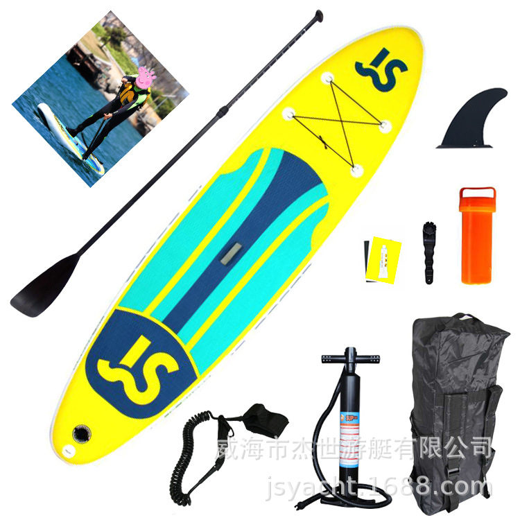 Cross-Border E-Commerce Paddle Board SUP JS335 Inflatable Water Sports Board