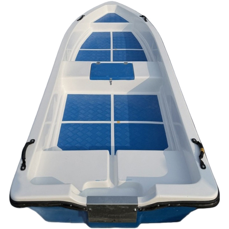 Wholesale Double-Layer Thick Fiberglass Fishing Boat Self-Drainage Inflatable Boat