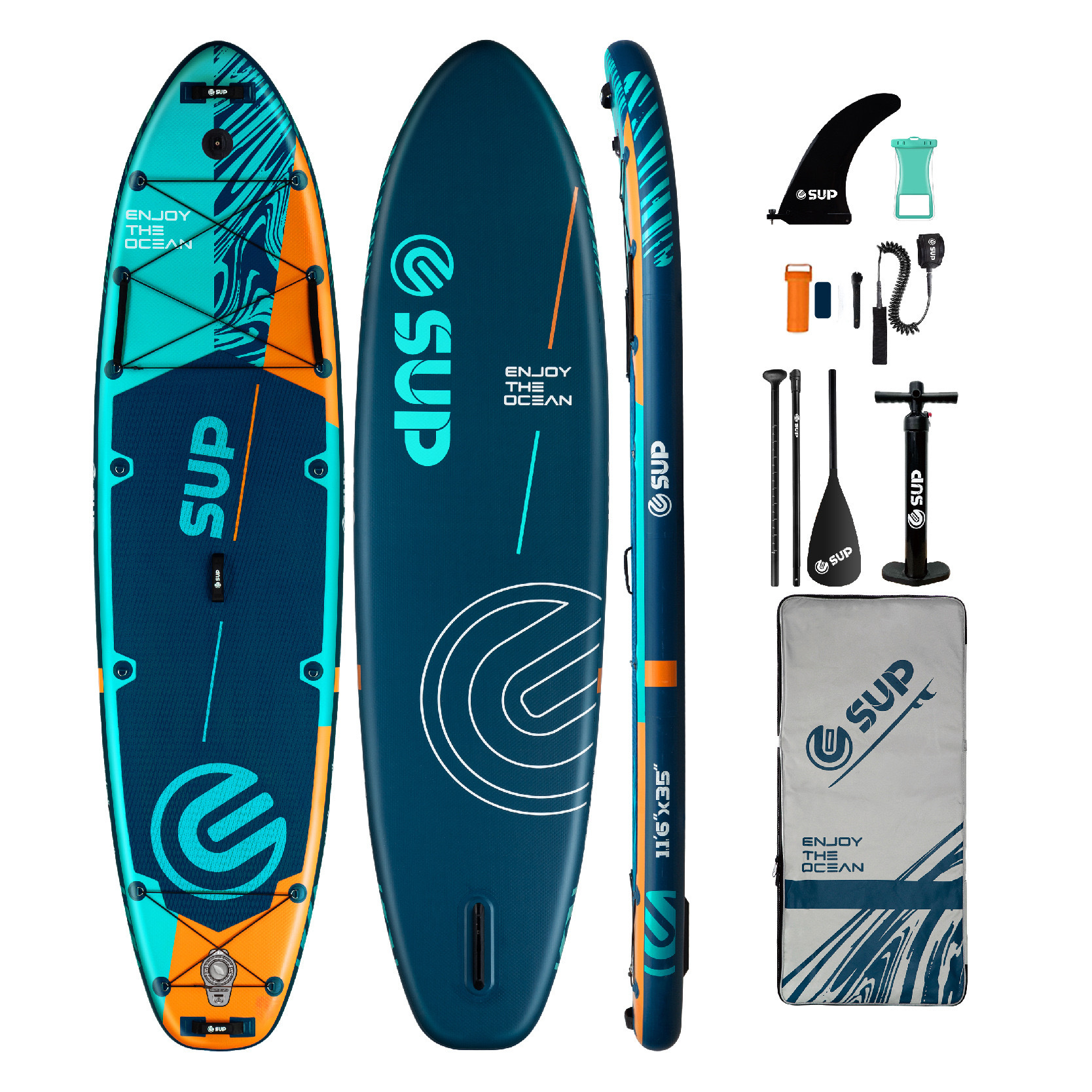 ESUP350 Thick and Stable Inflatable Paddle Board