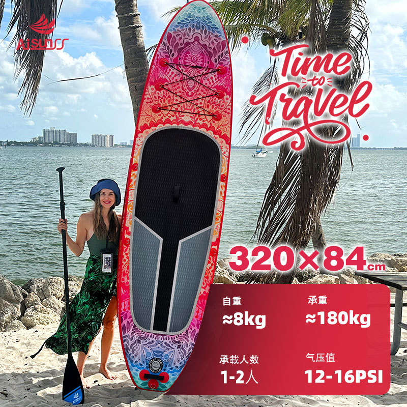 Inflatable Paddle Board for Water Yoga