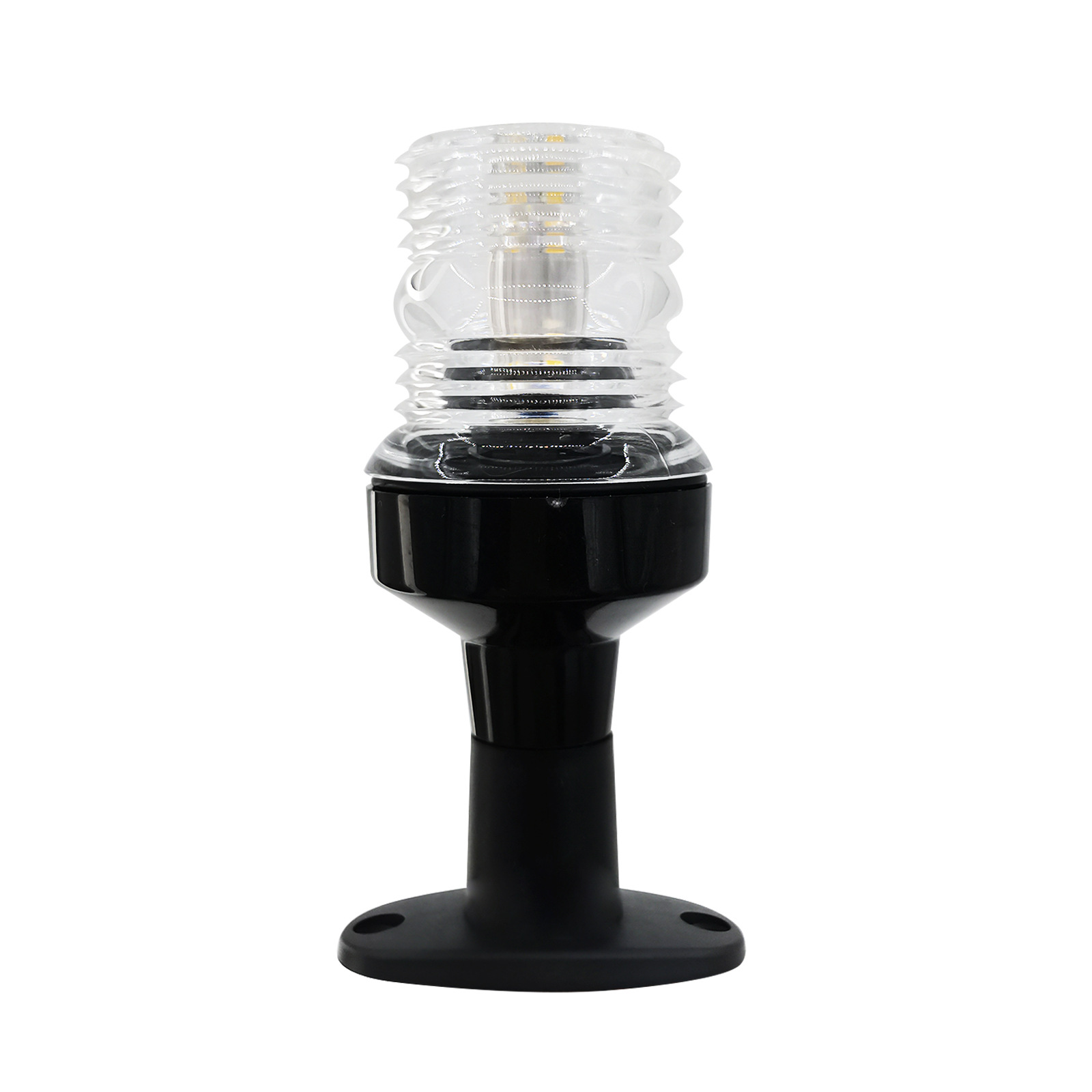 Marine 54+128mm Black Nylon Column Light LED Navigation Signal Light Boat Stern Navigation Light Mast Light Yacht Accessories