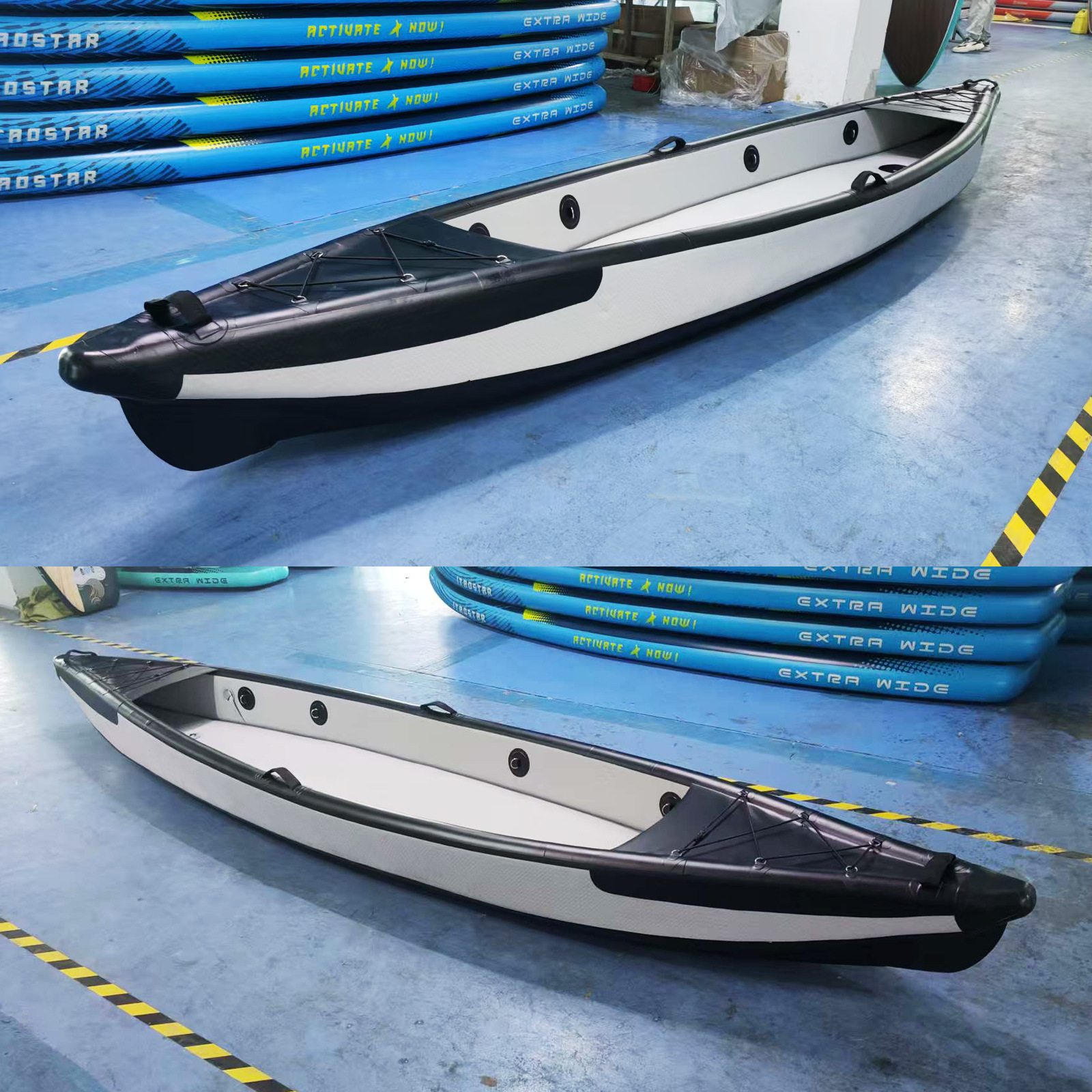 Kayak Canoe Inflatable Boat for One or Two Persons