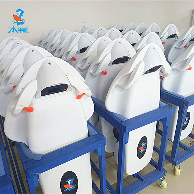 Electric Surfboard with Shark Propulsion for Swimming