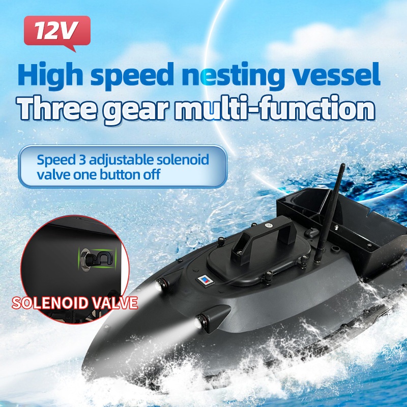 New Remote Control Bait Boat Wholesale 12V High-Power