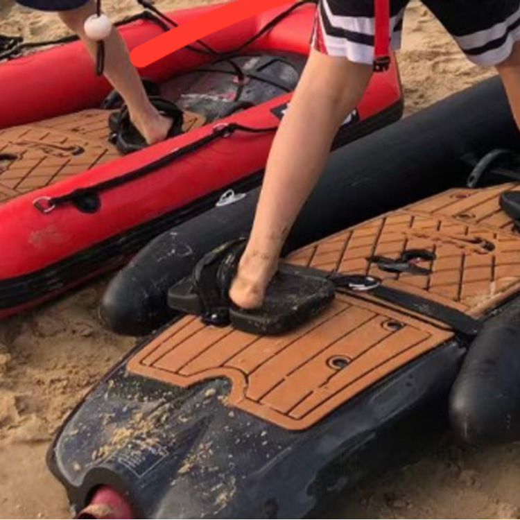 Carbon Fiber Powered Inflatable Surfboard