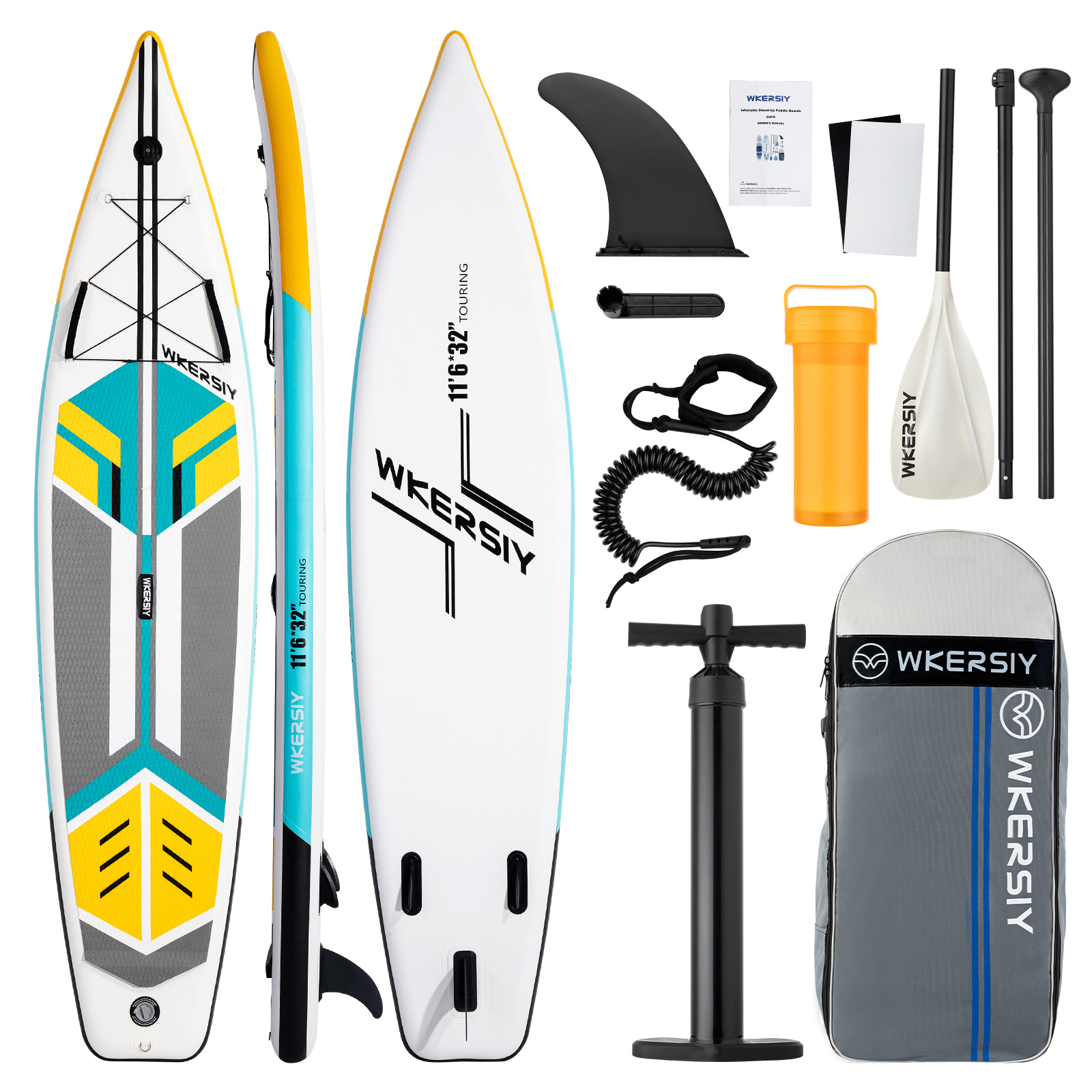 350 Inflatable Surfboard Portable SUP Paddle Board